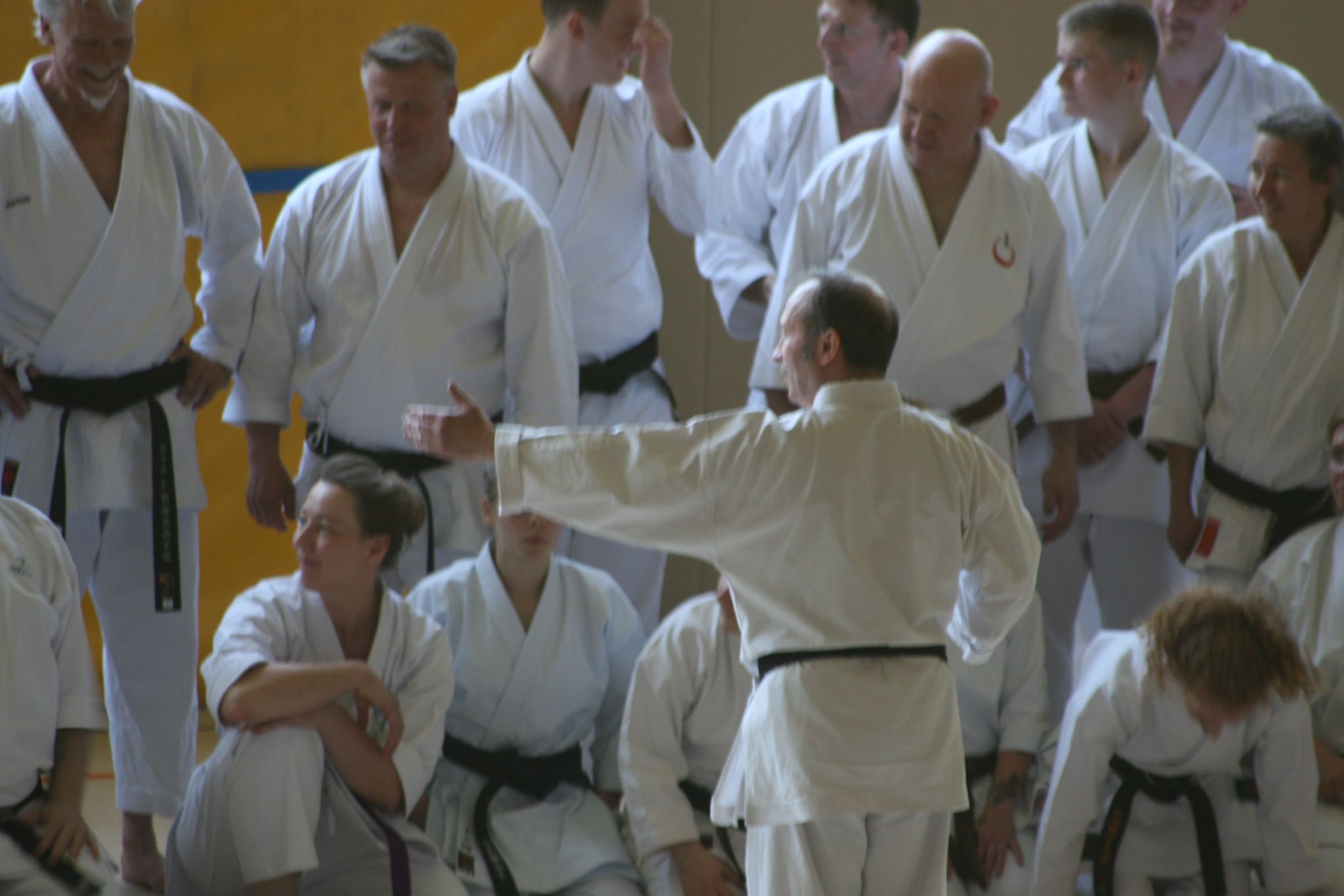 Hohes Niveau im Karate mit Sensei Campari (7.Dan)