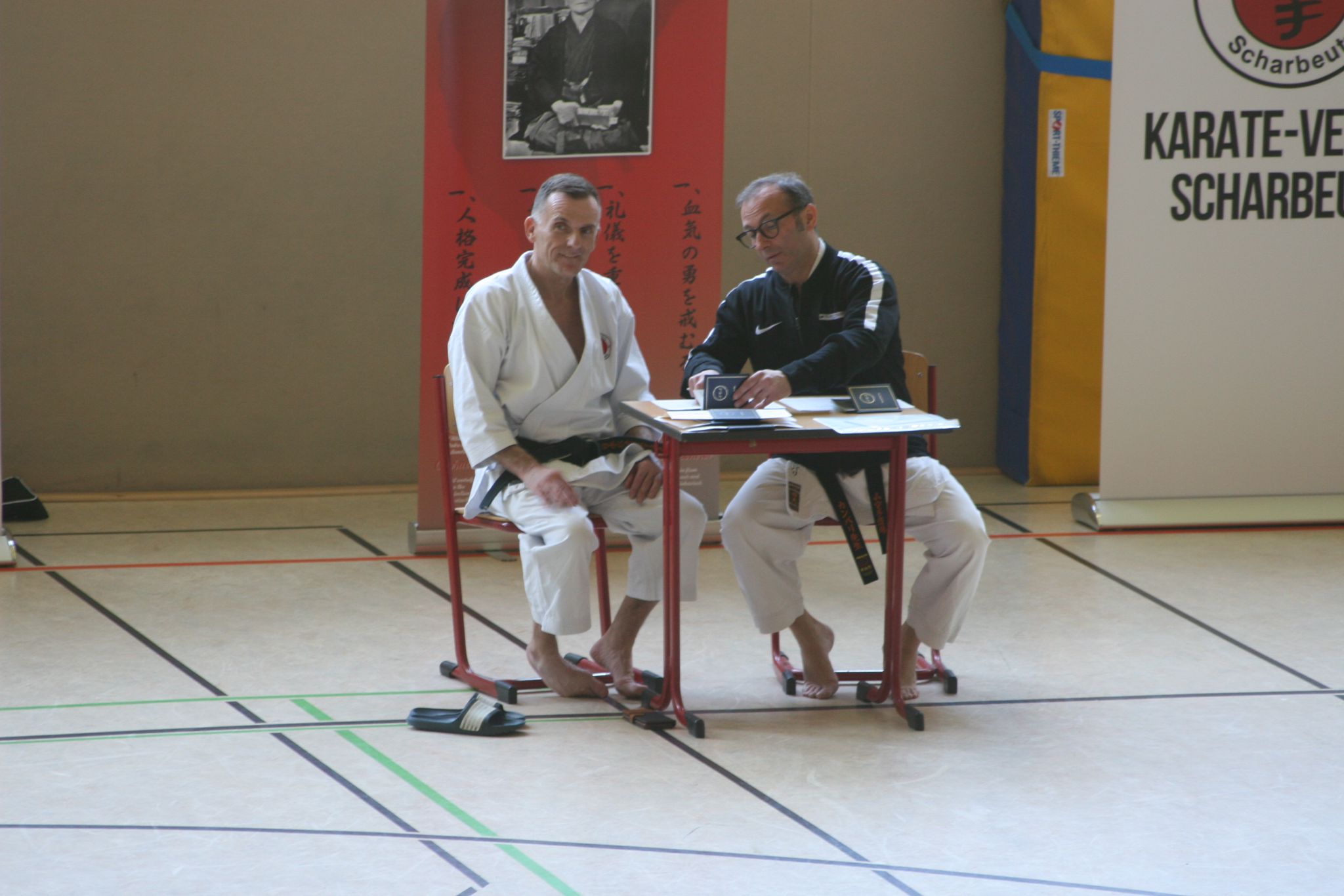Hohes Niveau im Karate mit Sensei Campari (7.Dan)